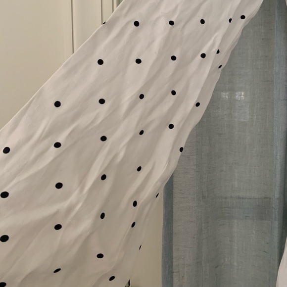 Topshop Polka Dot Dress with Open Back - Picture 2 of 7